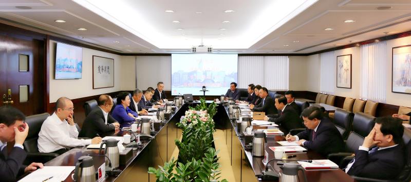 姜巖總經(jīng)理會見湖南省人民政府省長許達(dá)哲一行并出席2017湖南（香港）投資貿(mào)易洽談周活動