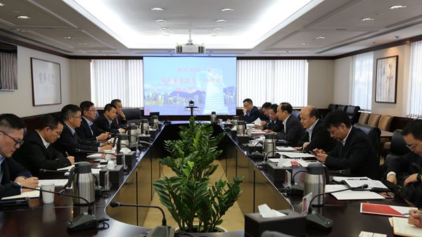 集團杜江總經(jīng)理會見海南省委常委、秘書長胡光輝一行（圖）