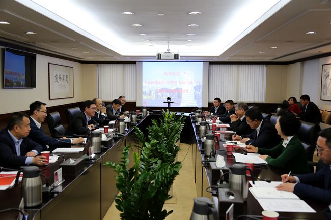 集團杜江總經理會見寧夏回族自治區(qū)副主席劉可為一行