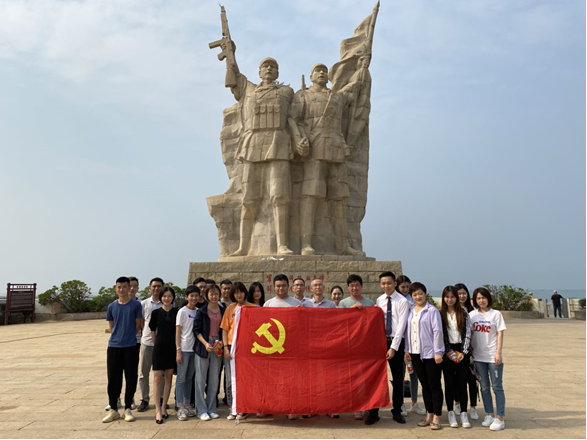 碧海丹心，邁向勝利的起點(diǎn)-美蘭免稅走進(jìn)海南解放公園開展黨史學(xué)習(xí)教育活動